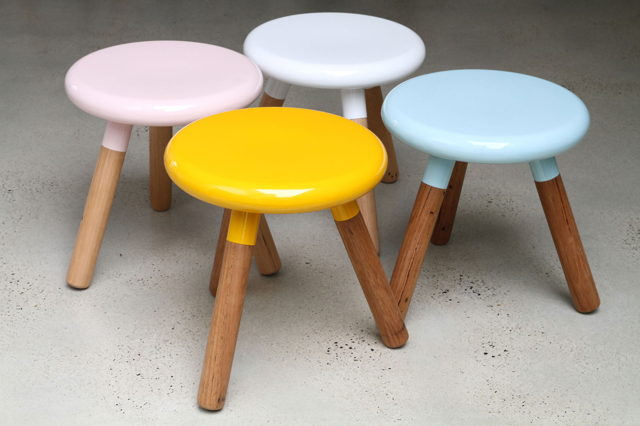 LifeSpaceJourney Spun Stool