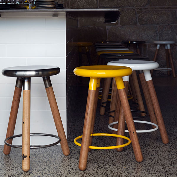 LifeSpaceJourney Spun Bar Stool