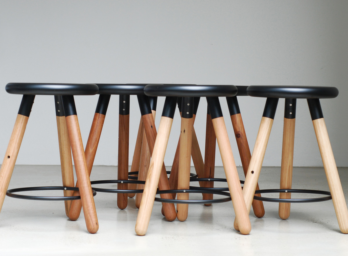 LifeSpaceJourney Spun Bar Stool